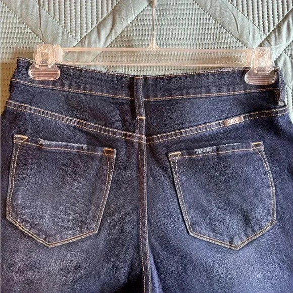 KanCan Dark Wash Flare Jean - Picture 4 of 5